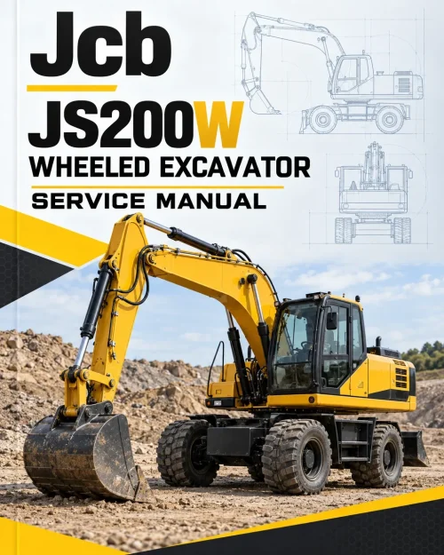 JCB JS200W Wheeled Excavator Service manual JCB JS200W Wheeled Excavator Service manual