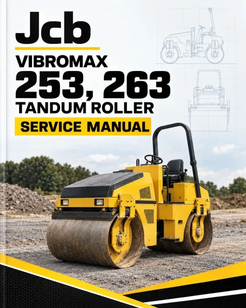 JCB Vibromax 253, 263 Tandum Roller Service Manual JCB Vibromax 253, 263 Tandum Roller Service Manual