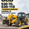 JCB 530-70, 530-110 Telescopic Handlers Loadalls Repair Service Manual JCB 530-70, 530-110 Telescopic Handlers Loadalls Repair Service Manual