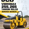 JCB Vibromax 255, 265 Tandum Roller Service Manual JCB Vibromax 255, 265 Tandum Roller Service Manual