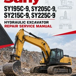 Sany SY195C-9, SY205C-9, SY215C-9, SY225C-9 Hydraulic Excavator Repair Service Manual