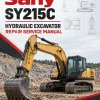 Sany SY215C Hydraulic Excavator Repair Service Manual