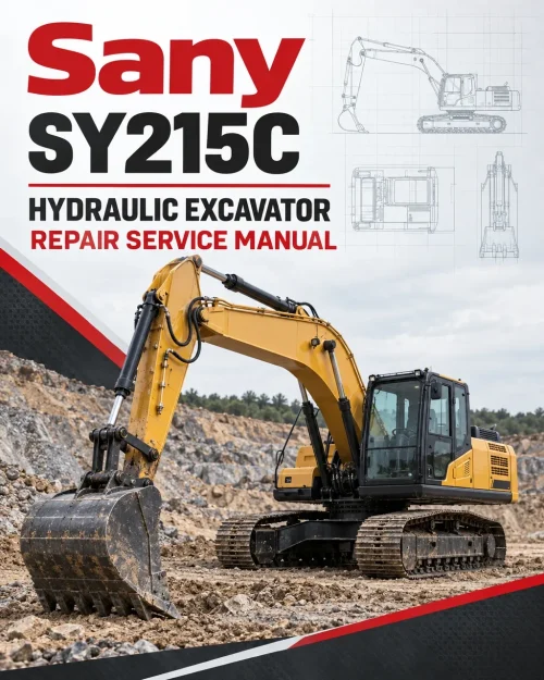 Sany SY215C Hydraulic Excavator Repair Service Manual Sany SY215C Hydraulic Excavator Repair Service Manual