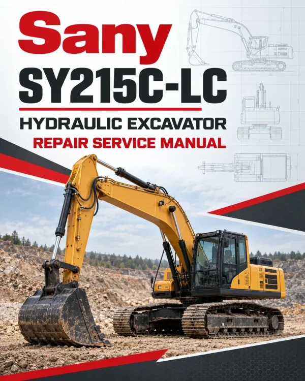 Sany SY215C-LC Hydraulic Excavator Repair Service Manual Sany SY215C-LC Hydraulic Excavator Repair Service Manual