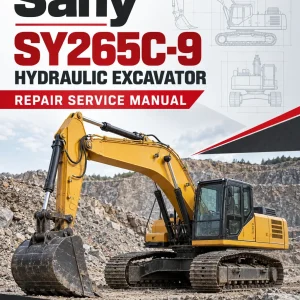 Sany SY265C-9 Hydraulic Excavator Repair Service Manual Sany SY265C-9 Hydraulic Excavator Repair Service Manual