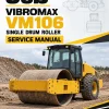 JCB Vibromax VM106 Single Drum Roller Service Manual JCB Vibromax VM106 Single Drum Roller Service Manual