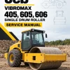 JCB Vibromax 405, 605, 606 Single Drum Roller Service Manual