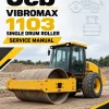 JCB Vibromax 1103 Single Drum Roller Service Manual JCB Vibromax 1103 Single Drum Roller Service Manual