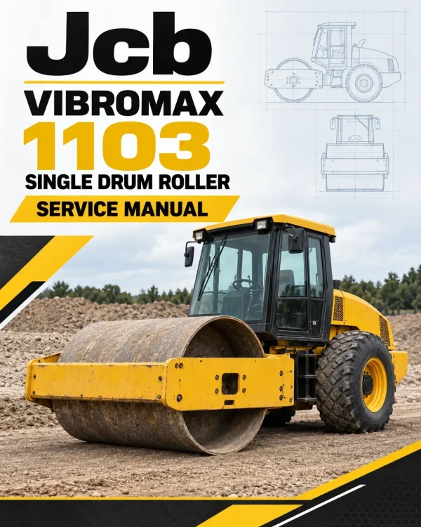 JCB Vibromax 1103 Single Drum Roller Service Manual JCB Vibromax 1103 Single Drum Roller Service Manual