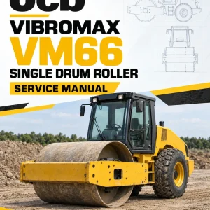 JCB Vibromax VM66 Single Drum Roller Service Manual