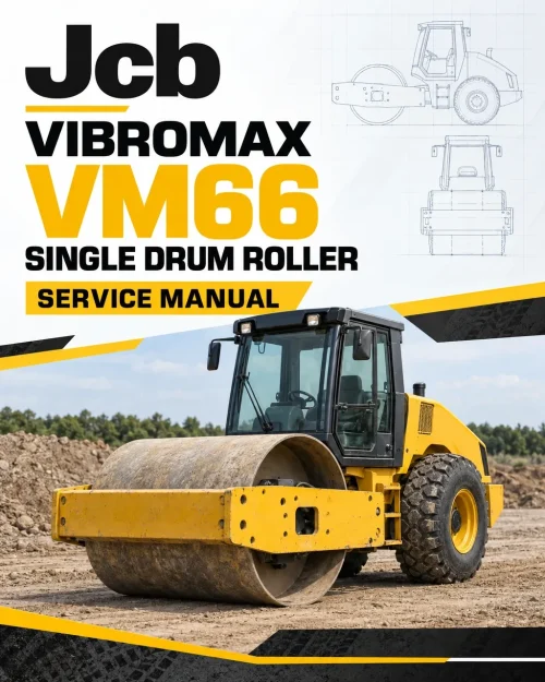 JCB Vibromax VM66 Single Drum Roller Service Manual