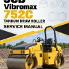 JCB Vibromax 752C Tandum Drum Roller Service Manual JCB Vibromax 752C Tandum Drum Roller Service Manual