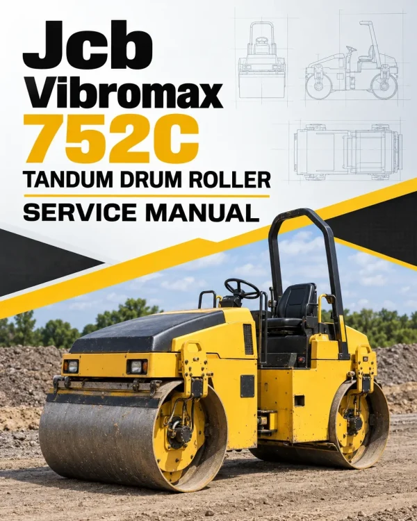 JCB Vibromax 752C Tandum Drum Roller Service Manual JCB Vibromax 752C Tandum Drum Roller Service Manual