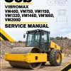 JCB Vibromax VM46D, VM75D, VM115D, VM132D, VM146D, VM166D, VM200D Service Manual