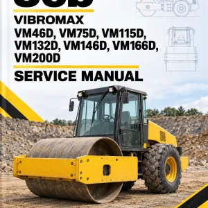 JCB Vibromax VM46D, VM75D, VM115D, VM132D, VM146D, VM166D, VM200D Service Manual JCB Vibromax VM46D, VM75D, VM115D, VM132D, VM146D, VM166D, VM200D Service Manual