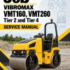 JCB Vibromax VMT160, VMT260 Tier 2 and Tier 4 Service Manual JCB Vibromax VMT160, VMT260 Tier 2 and Tier 4 Service Manual