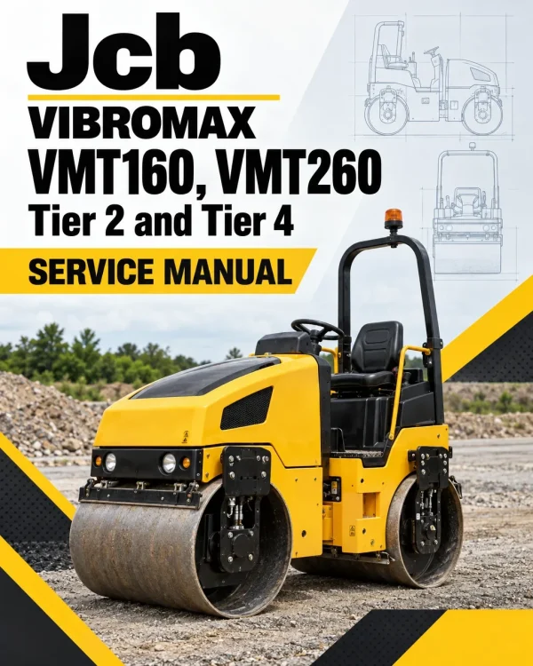 JCB Vibromax VMT160, VMT260 Tier 2 and Tier 4 Service Manual JCB Vibromax VMT160, VMT260 Tier 2 and Tier 4 Service Manual