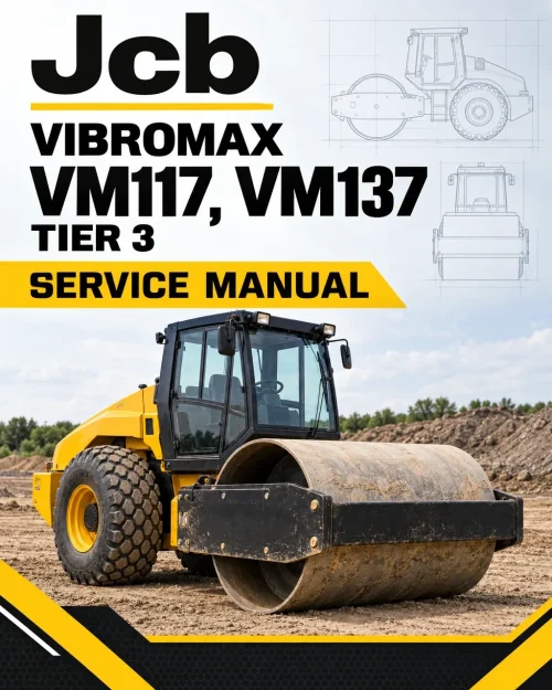 JCB Vibromax VM117, VM137 Tier 3 Service Manual JCB Vibromax VM117, VM137 Tier 3 Service Manual