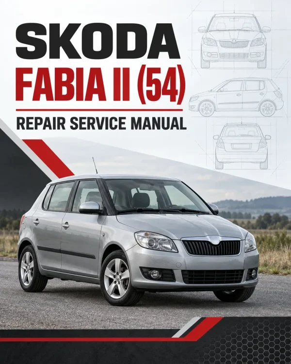 SKODA FABIA II (54) Repair Service Manual SKODA FABIA II (54) Repair Service Manual