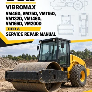 JCB Vibromax VM46D, VM75D, VM115D, VM132D, VM146D, VM166D, VM200D Tier 3 Manual JCB Vibromax VM46D, VM75D, VM115D, VM132D, VM146D, VM166D, VM200D Tier 3 Manual