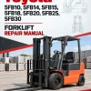 Toyota 5FB10, 5FB14, 5FB15, 5FB18, 5FB20, 5FB25, 5FB30 Forklift Repair Manual Toyota 5FB10, 5FB14, 5FB15, 5FB18, 5FB20, 5FB25, 5FB30 Forklift Repair Manual