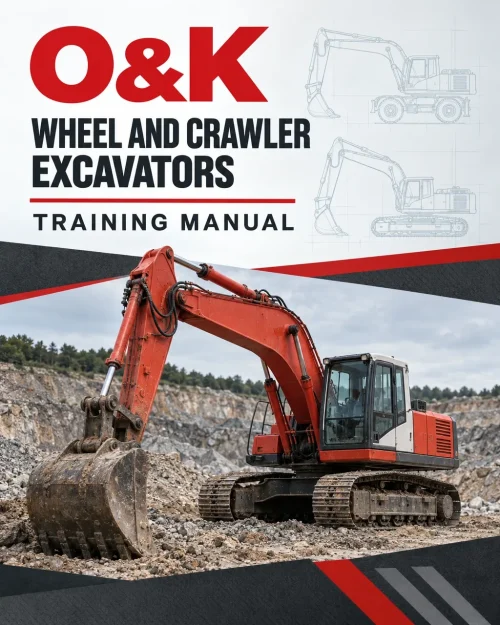 O&K Wheel and Crawler Excavators Training Manual O&K Wheel and Crawler Excavators Training Manual