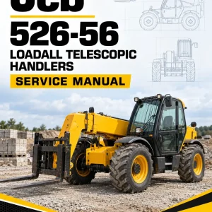 JCB 526-56 Loadall Telescopic Handlers Service Manual