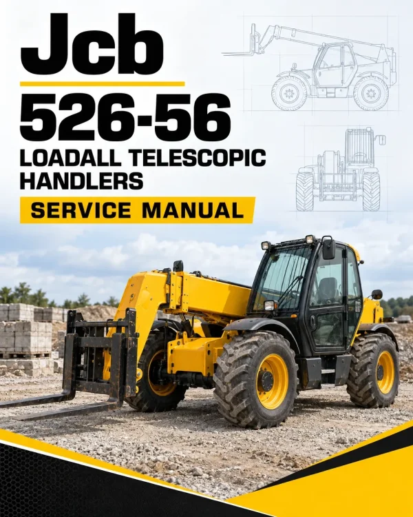 JCB 526-56 Loadall Telescopic Handlers Service Manual JCB 526-56 Loadall Telescopic Handlers Service Manual