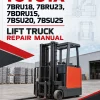 Toyota 7BRU18, 7BRU23, 7BDRU15, 7BSU20, 7BSU25 Lift Truck Repair Manual Toyota 7BRU18, 7BRU23, 7BDRU15, 7BSU20, 7BSU25 Lift Truck Repair Manual