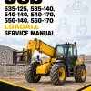 JCB 535-125, 535-140, 540-140, 540-170, 550-140, 550-170 Loadall Service Manual JCB 535-125, 535-140, 540-140, 540-170, 550-140, 550-170 Loadall Service Manual
