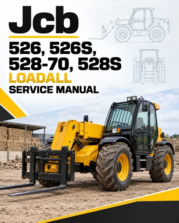 JCB 526, 526S, 528-70, 528S Loadall Service Manual JCB 526, 526S, 528-70, 528S Loadall Service Manual