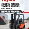 Toyota 7BNCU15, 7BNCU18, 7BNCU20, 7BNCU25 Lift Truck Repair Manual Toyota 7BNCU15, 7BNCU18, 7BNCU20, 7BNCU25 Lift Truck Repair Manual