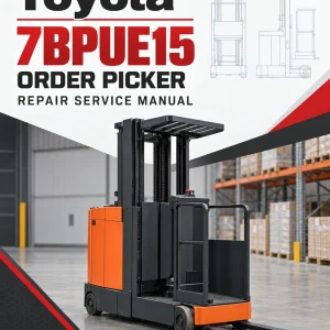 Toyota 7BPUE15 Order Picker Repair Service Manual Toyota 7BPUE15 Order Picker Repair Service Manual