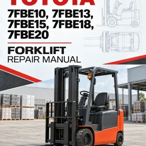 Toyota 7FBE10, 7FBE13, 7FBE15, 7FBE18, 7FBE20 Forklift Repair Manual Toyota 7FBE10, 7FBE13, 7FBE15, 7FBE18, 7FBE20 Forklift Repair Manual
