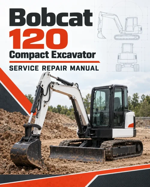 Bobcat 120 Compact Excavator Service Repair Manual Bobcat 120 Compact Excavator Service Repair Manual