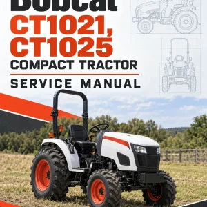 Bobcat CT1021, CT1025 Compact Tractor Service Manual
