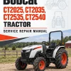 Bobcat CT2025, CT2035, CT2535, CT2540 Tractor Service Repair Manual Bobcat CT2025, CT2035, CT2535, CT2540 Tractor Service Repair Manual