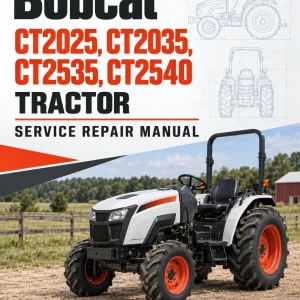 Bobcat CT2025, CT2035, CT2535, CT2540 Tractor Service Repair Manual Bobcat CT2025, CT2035, CT2535, CT2540 Tractor Service Repair Manual