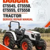 Bobcat CT5545, CT5550, CT5555, CT5558 Tractor Service Repair Manual