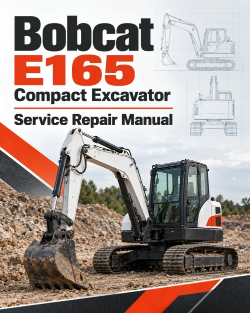 Bobcat E165 Compact Excavator Service Repair Manual Bobcat E165 Compact Excavator Service Repair Manual