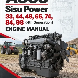AGCO Sisu Power 33, 44, 49, 66, 74, 84,98 (4th Generation) Engine Manual