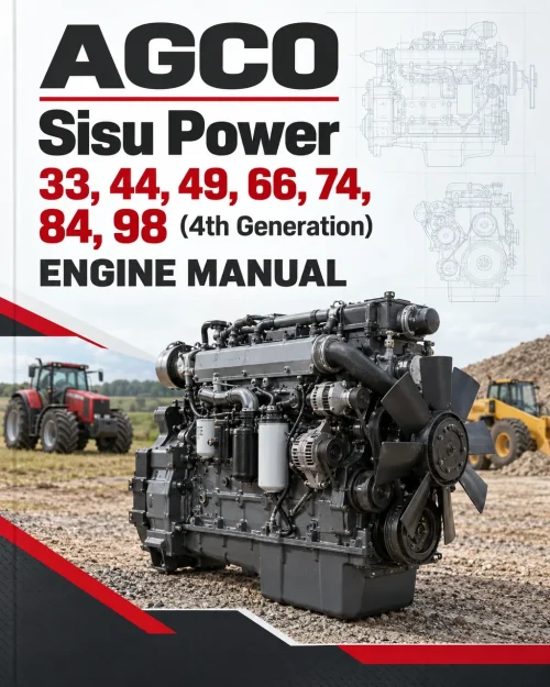 AGCO Sisu Power 33, 44, 49, 66, 74, 84,98 (4th Generation) Engine Manual