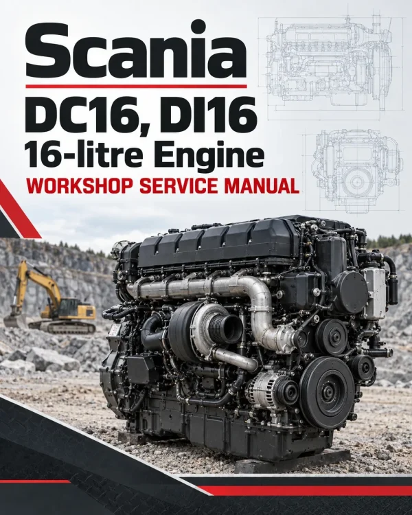 Scania DC16, DI16 16-litre Engine Workshop Service Manual Scania DC16, DI16 16-litre Engine Workshop Service Manual