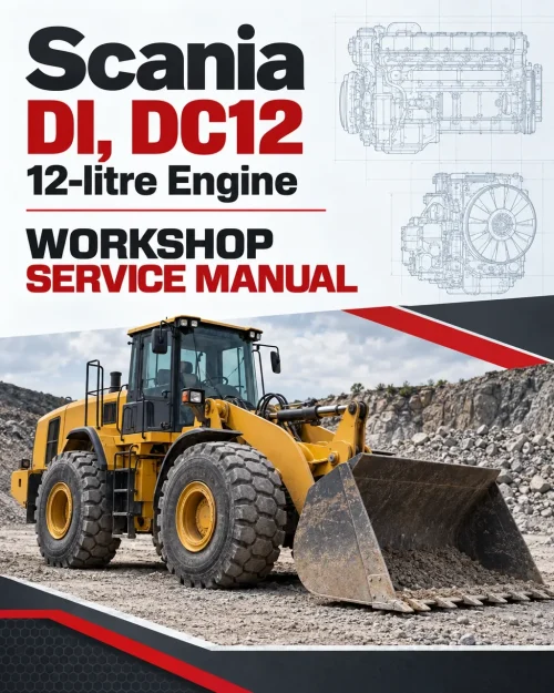 Scania DI, DC12 12-litre Engine Workshop Service Manual Scania DI, DC12 12-litre Engine Workshop Service Manual