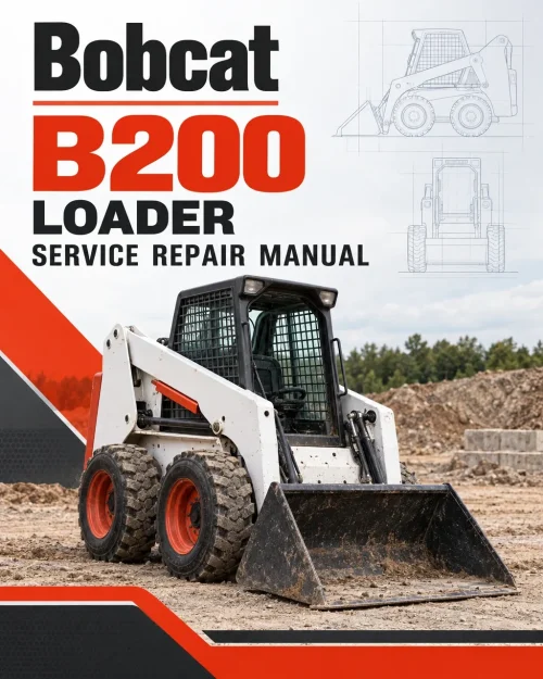 Bobcat B200 Loader Service Repair Manual Bobcat B200 Loader Service Repair Manual