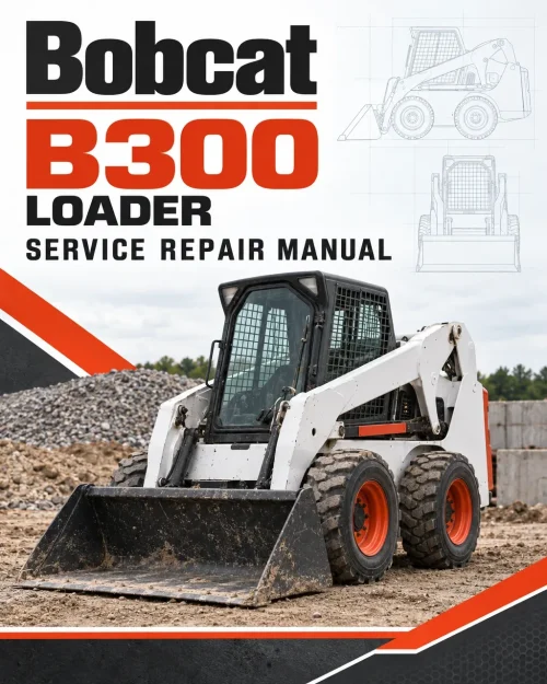 Bobcat B300 Loader Service Repair Manual