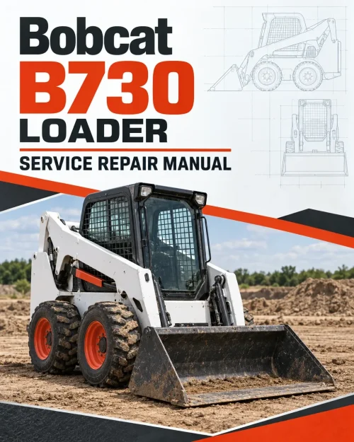 Bobcat B730 Loader Service Repair Manual