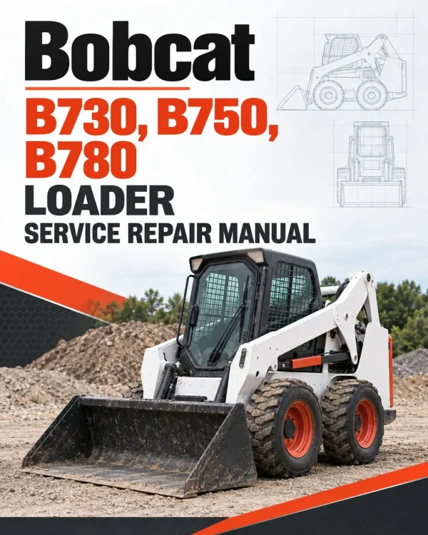Bobcat B730, B750, B780 Loader Service Repair Manual Bobcat B730, B750, B780 Loader Service Repair Manual