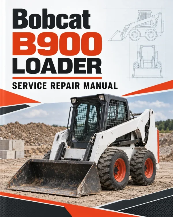 Bobcat B900 Loader Service Repair Manual Bobcat B900 Loader Service Repair Manual