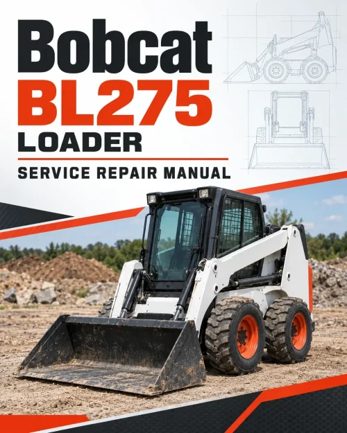 Bobcat BL275 Loader Service Repair Manual